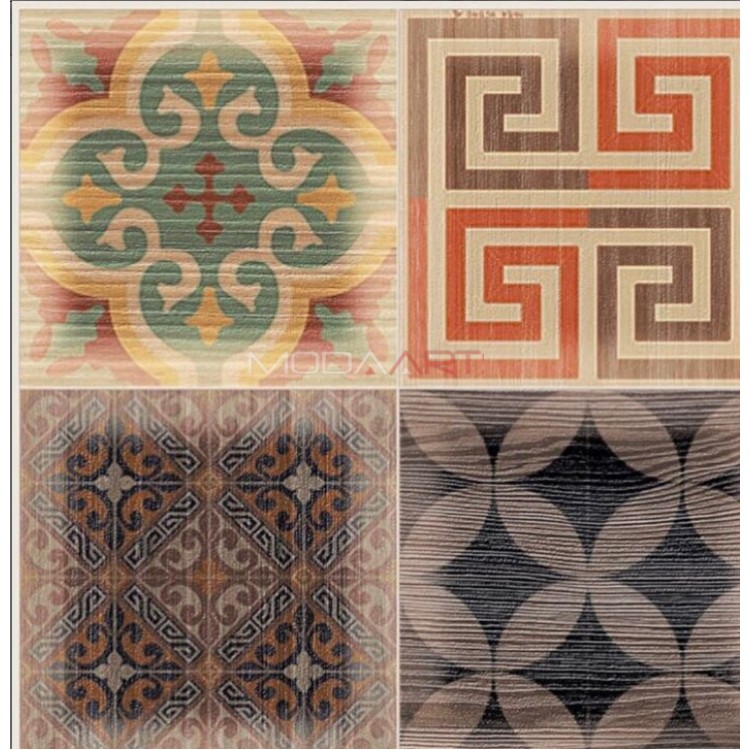30x30Cm FS-30107 Retro Lisa 3D Seramik Dekor Koli 0,81m2